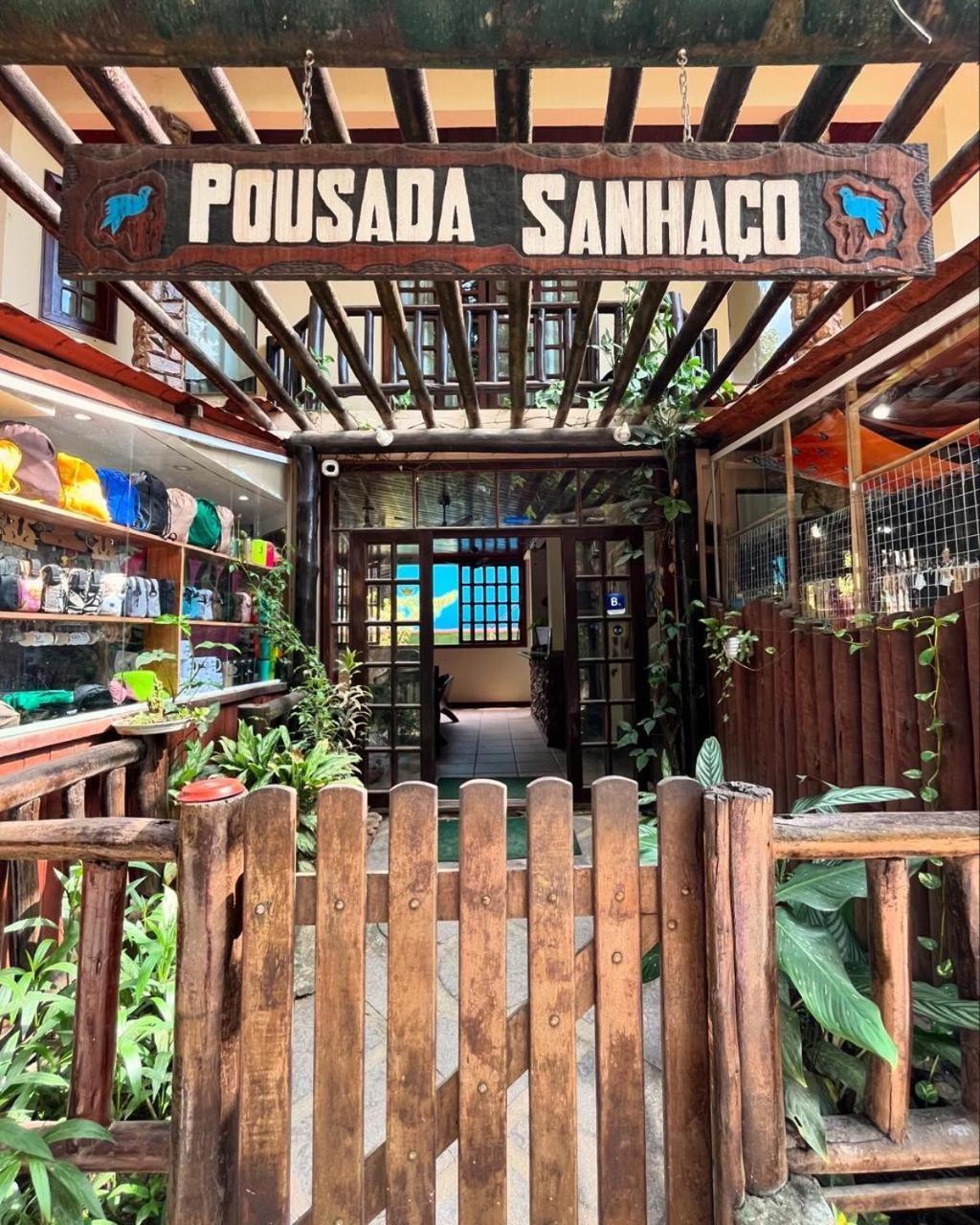 Pousada Sanhaco Abraão Exterior foto